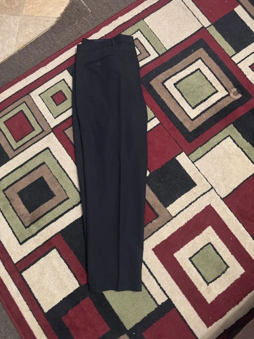 Nautica Navy Men’s Dress Pants 42x30 - Picture 3 of 3